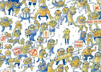 Grau de escolaridade e mentiras do movimento antivacina