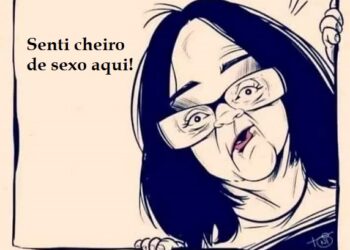 Parece que ela só pensa naquilo! Pervertida!