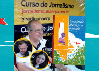 Na Rádio Unaerp, o novo livro: Uma Janela aberta para o Mundo