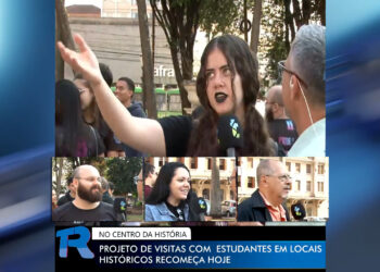 Thathi Repórter destaca o projeto No Centro da História