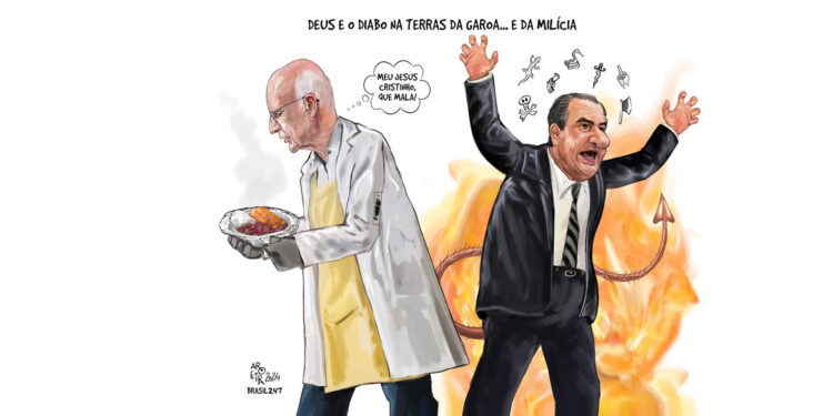 Padre Júlio e os vendilhões do templo